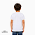 Camisa para sublimação Infantil branca gola punho 100% poliéster Premium - Imagem 3