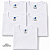 Camisa para sublimação Infantil branca gola punho 100% poliéster Premium - Imagem 9