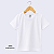 Camisa para sublimação Infantil branca gola punho 100% poliéster Premium - Imagem 6