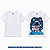 Camisa para sublimação Infantil branca gola punho 100% poliéster Premium - Imagem 5