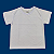 Camisa para sublimação Infantil branca gola punho 100% poliéster Premium - Imagem 13