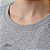 Camisa para sublimação Baby look cinza mescla gola punho 100% poliéster Premium - Imagem 9