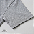 Camisa para sublimação Baby look cinza mescla gola punho 100% poliéster Premium - Imagem 7