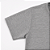 Camisa para sublimação Baby look cinza mescla gola punho 100% poliéster Premium - Imagem 6