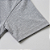 Camisa para sublimação Baby look cinza mescla gola punho 100% poliéster Premium - Imagem 7