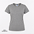 Camisa para sublimação Baby look cinza mescla gola punho 100% poliéster Premium - Imagem 5