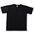 Camisa tradicional preta gola punho malha 100% poliéster Premium - Imagem 1
