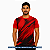 Camisa para sublimação tradicional vermelho Red gola punho 100% poliéster Premium - Imagem 5