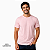 Camisa para sublimação tradicional rosa bebê gola punho 100% poliéster Premium - Imagem 1