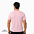 Camisa para sublimação tradicional rosa bebê gola punho 100% poliéster Premium - Imagem 3