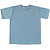 Camisa para sublimação tradicional azul bebê gola punho 100% poliéster Premium - Imagem 1