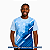 Camisa para sublimação tradicional azul bebê gola punho 100% poliéster Premium - Imagem 4