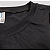 Camisa Baby look preta gola punho malha 100% poliéster Premium - Imagem 10