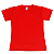 Camisa para sublimação Baby look vermelho Red gola punho 100% poliéster Premium - Imagem 11