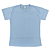 Camisa para sublimação baby look azul bebê gola punho 100% poliéster Premium - Imagem 1