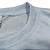 Camisa para sublimação baby look azul bebê gola punho 100% poliéster Premium - Imagem 2