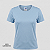 Camisa para sublimação baby look azul bebê gola punho 100% poliéster Premium - Imagem 6
