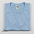 Camisa para sublimação baby look azul bebê gola punho 100% poliéster Premium - Imagem 4