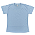 Camisa para sublimação baby look azul bebê gola punho 100% poliéster Premium - Imagem 8