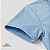 Camisa para sublimação baby look azul bebê gola punho 100% poliéster Premium - Imagem 7