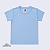 Camisa para sublimação Infantil azul bebê gola punho 100% poliéster Premium - Imagem 9