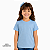 Camisa para sublimação Infantil azul bebê gola punho 100% poliéster Premium - Imagem 1
