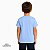 Camisa para sublimação Infantil azul bebê gola punho 100% poliéster Premium - Imagem 4