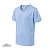 Camisa para sublimação Infantil azul bebê gola punho 100% poliéster Premium - Imagem 10