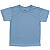 Camisa para sublimação Infantil azul bebê gola punho 100% poliéster Premium - Imagem 12