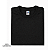 Camisa Infantil preta gola punho malha 100% poliéster Premium - Imagem 10