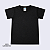 Camisa Infantil preta gola punho malha 100% poliéster Premium - Imagem 6