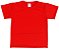 Camisa para sublimação infantil vermelho Red gola punho 100% poliéster Premium - Imagem 1