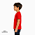 Camisa para sublimação infantil vermelho Red gola punho 100% poliéster Premium - Imagem 3
