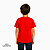 Camisa para sublimação infantil vermelho Red gola punho 100% poliéster Premium - Imagem 4