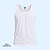 Camiseta para sublimação regata masculina branca acabamento viés 100% poliéster Premium - Imagem 6