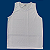 Camiseta para sublimação regata masculina branca acabamento viés 100% poliéster Premium - Imagem 11