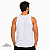 Camiseta para sublimação regata masculina branca acabamento viés 100% poliéster Premium - Imagem 3