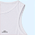 Cropped para sublimação branco acabamento viés malha 100% poliéster Premium - Imagem 9