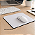Mouse pad para sublimação retangular branco em neoprene 22x18cm Kit c/ 5 unidades - Imagem 5