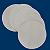 Mouse pad para sublimação redondo branco em neoprene 19cm diâmetro Kit c/ 5 unidades - Imagem 11