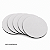 Mouse pad para sublimação redondo branco em neoprene 19cm diâmetro Kit c/ 5 unidades - Imagem 2