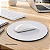 Mouse pad para sublimação redondo branco em neoprene 19cm diâmetro Kit c/ 5 unidades - Imagem 1