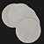Mouse pad para sublimação redondo branco em neoprene 19cm diâmetro Kit c/ 5 unidades - Imagem 2