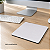 Mouse pad para sublimação quadrado branco em neoprene 20x20cm Kit c/ 5 unidades - Imagem 1