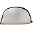 Necessaire para sublimação em neoprene branco e zíper de nylon - Imagem 14