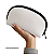 Necessaire para sublimação em neoprene branco e zíper de nylon - Imagem 1