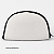 Necessaire para sublimação em neoprene branco e zíper de nylon - Imagem 5