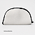 Necessaire para sublimação em neoprene branco e zíper de nylon - Imagem 8