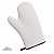 Luva para sublimação em neoprene de 3mm branco e acabamento em viés preto. - Imagem 4
