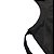 Avental para sublimação adulto preto com bolso branco em oxford - Imagem 2